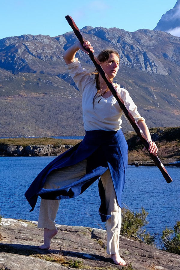 Wooden Quarterstaff, 150 cm, Foam Weapon