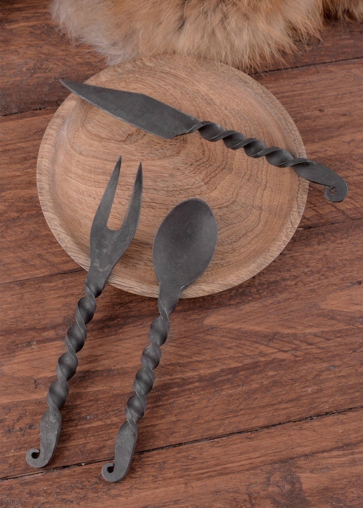 Messer, Gabel und Löffel