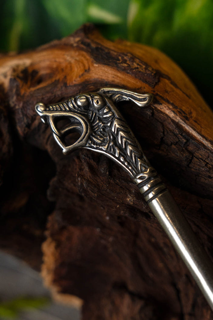 Épingle à cheveux de Haithabu, zamak