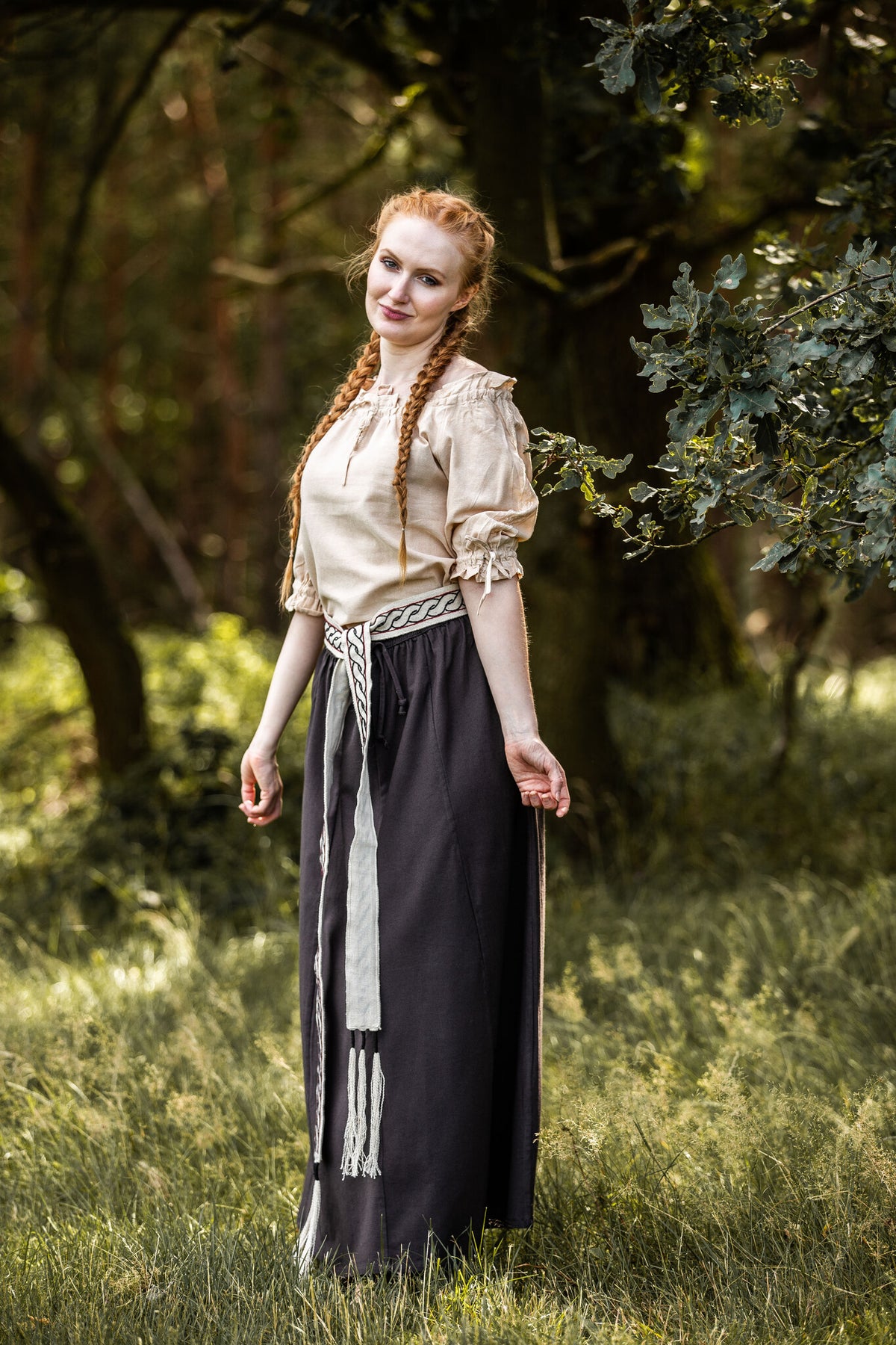 Koszula Rosamund, naturalna