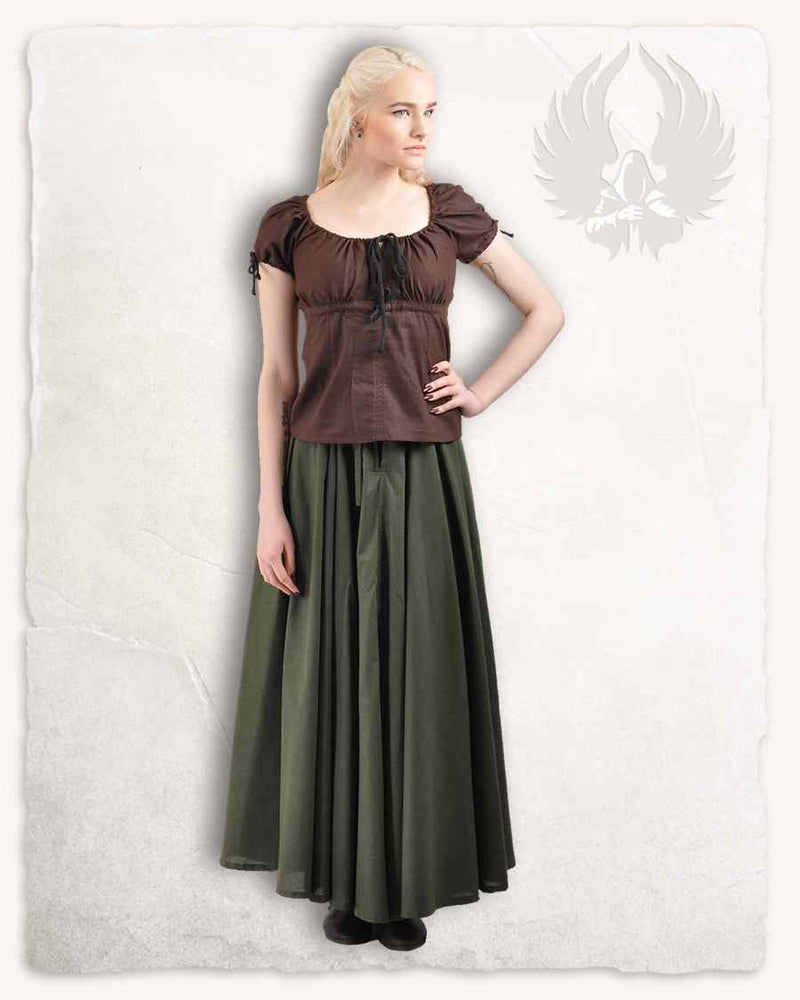 Mittelalterliche Bluse Claudia, natur