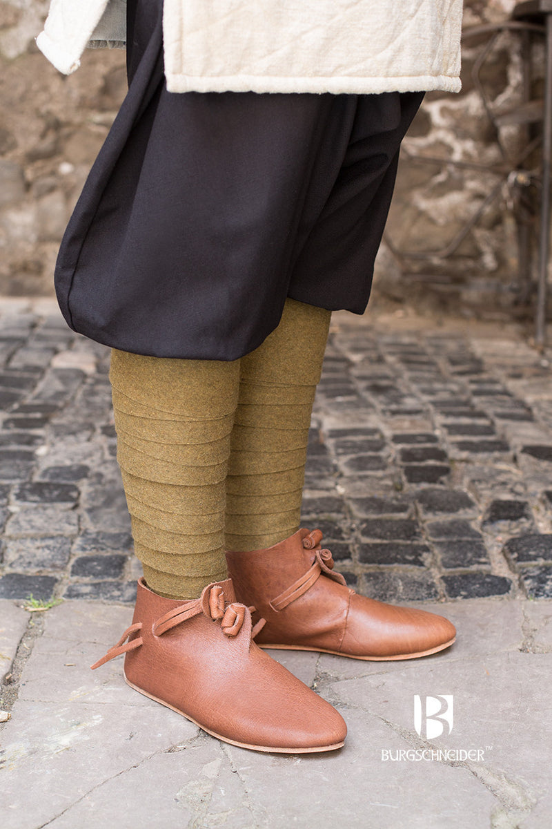 Beinwickel Aki, herbstgrün, Wollmischung