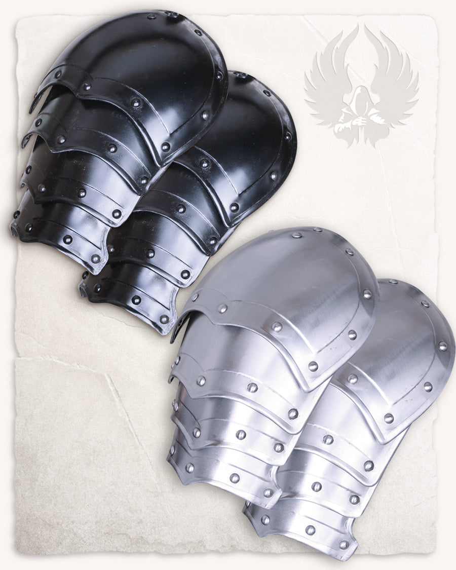 Spaulders Balthasar S, gebronsd, 1.2 mm