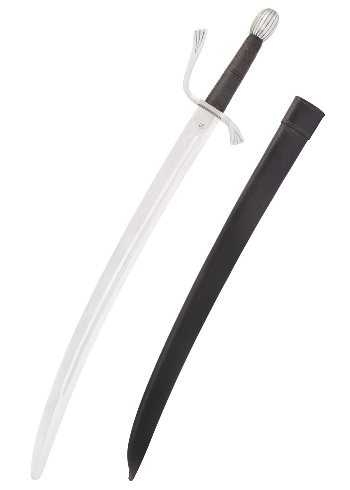 Viduramžių falchion, bukas (battle-ready)