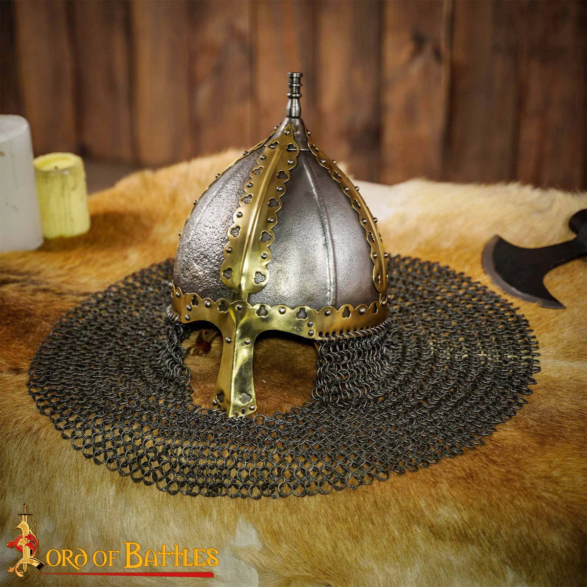 Casque viking Gnezdovo du 10e siècle, 1,6 mm