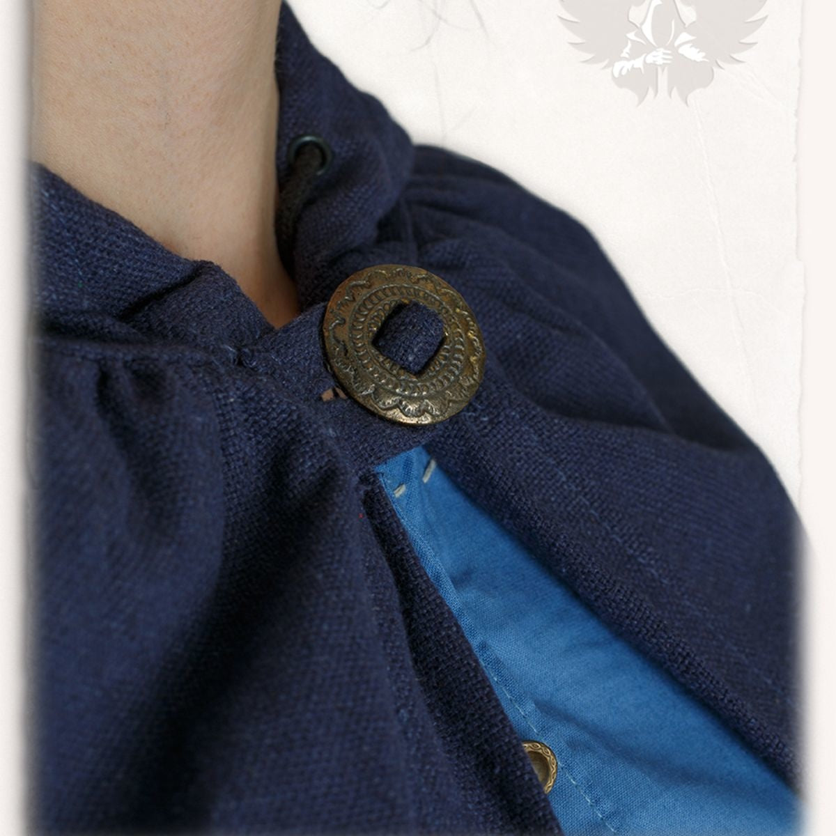Cloak Aaron, blue