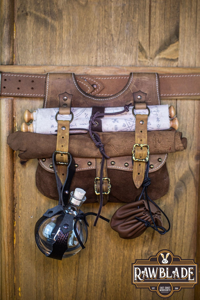 Agor bältesväska, väderbiten