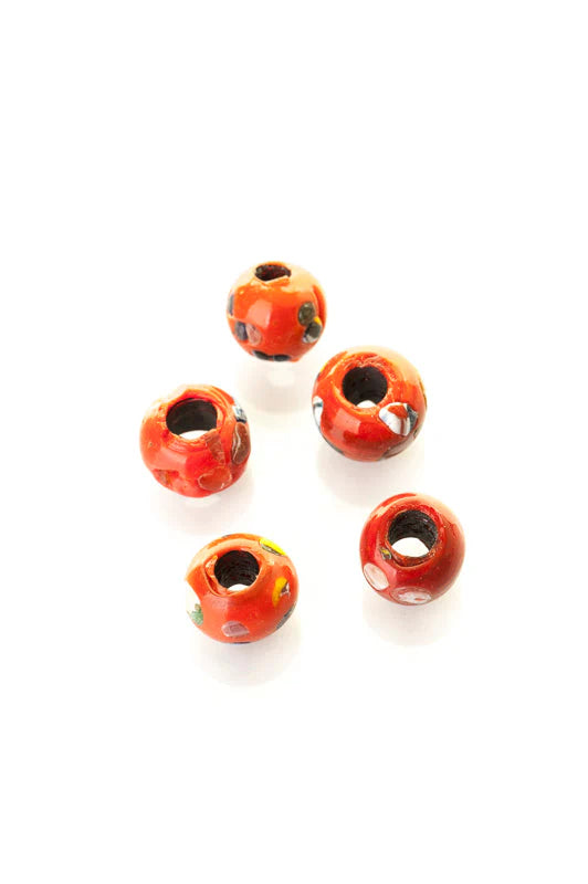 Viking glass beads, Norway, 5 pieces