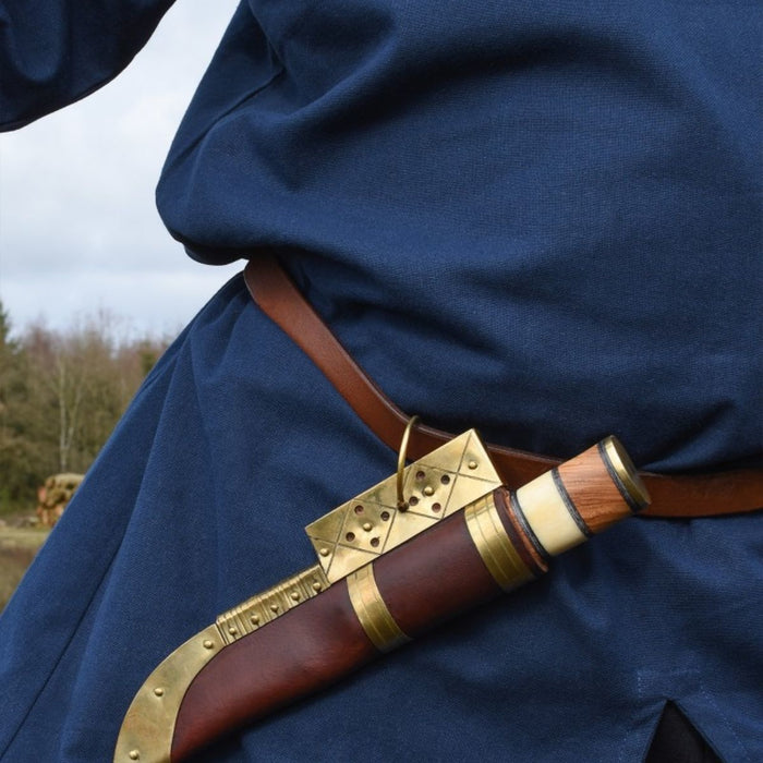 Tuniki Birka Knut, krótki rękaw, niebieska