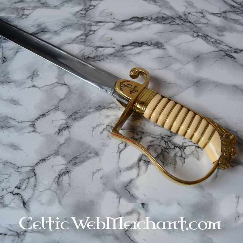 Horatio Nelson sword, semi-scherp