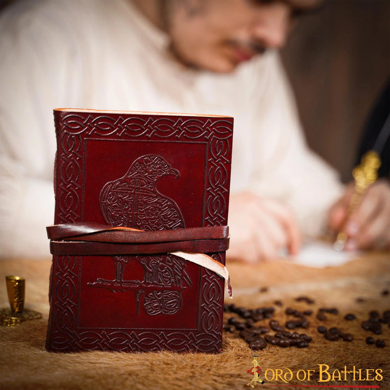 Libro de cuero águila