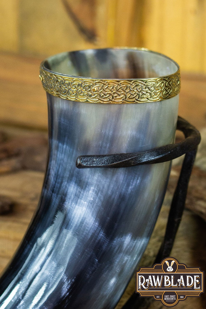 Jarl Verzierte Trinkhorn, 500–650 ml