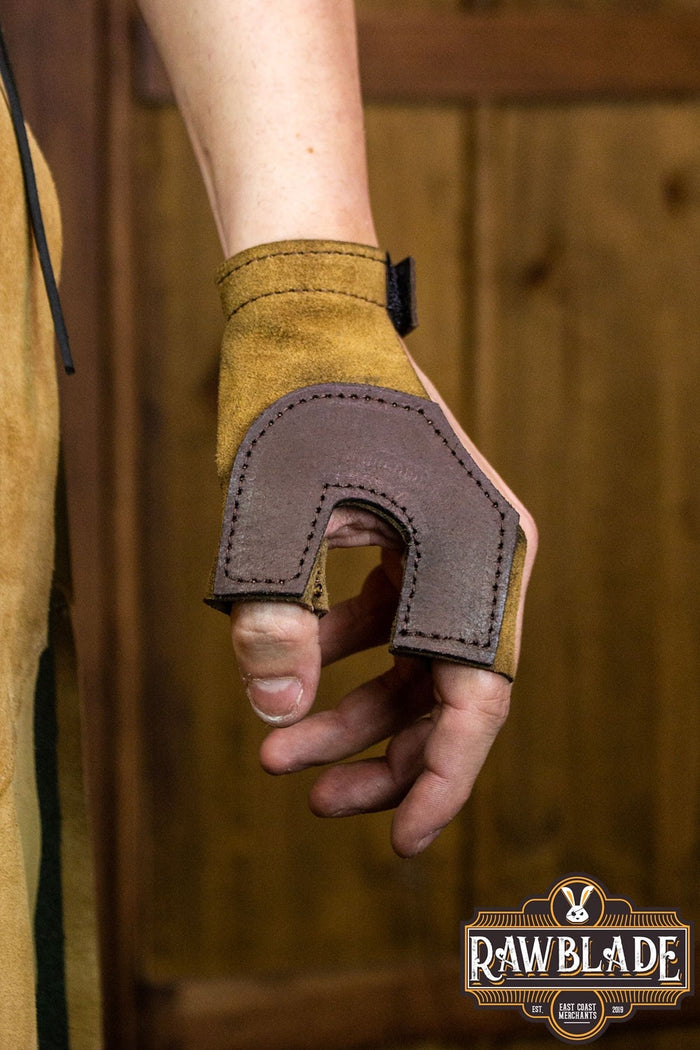 Gant de tir à l'arc Oren - Marron clair