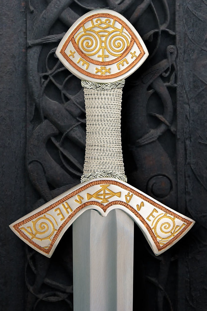 Langeid vikingasvärd, skarpt