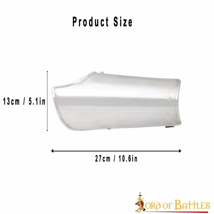Włoskie karwasze XV-wieczne, ochraniacze przedramion, 1,2 mm