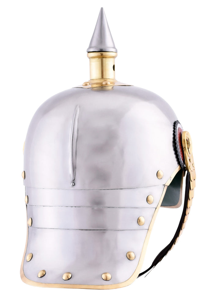 Casque à pointe allemand 1889, 1,3 mm