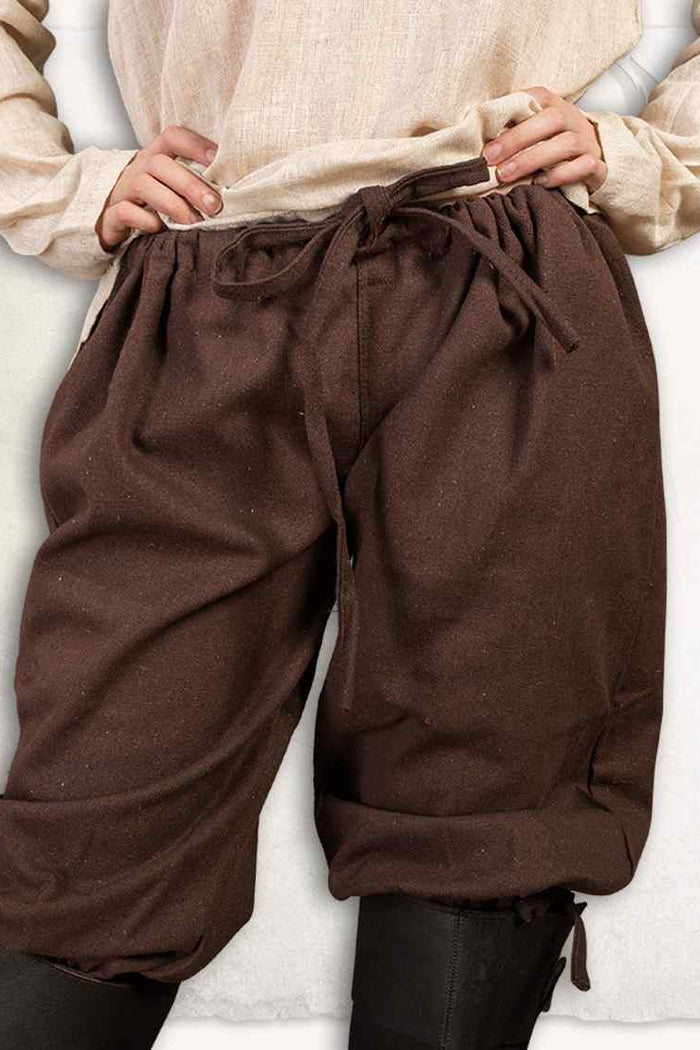 Viking trousers Ketill, brown