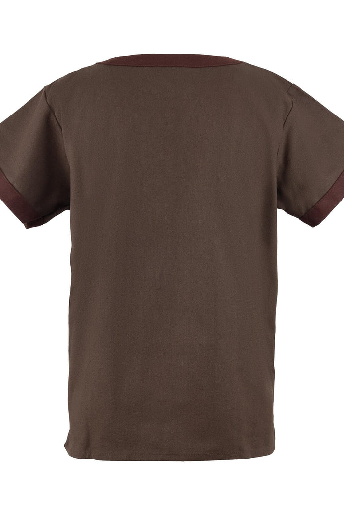 Tunica medievale Holgar, marrone