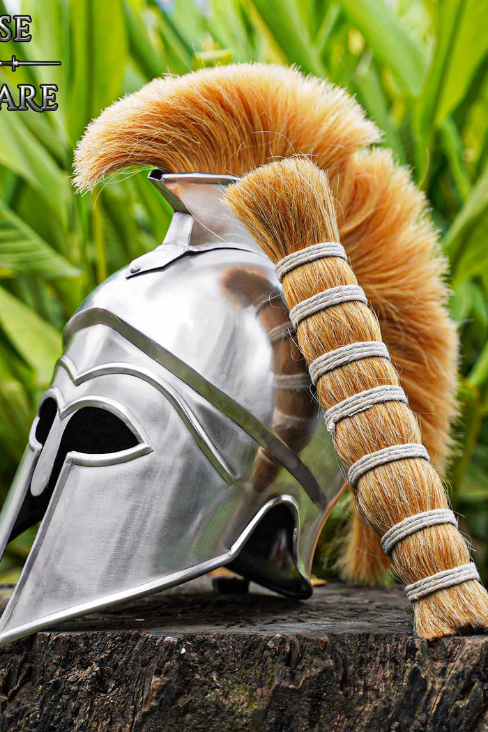 Crin de caballo, natural, 34 cm