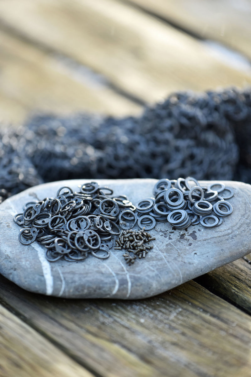1 kg chain mail rings, mixed, 6 mm