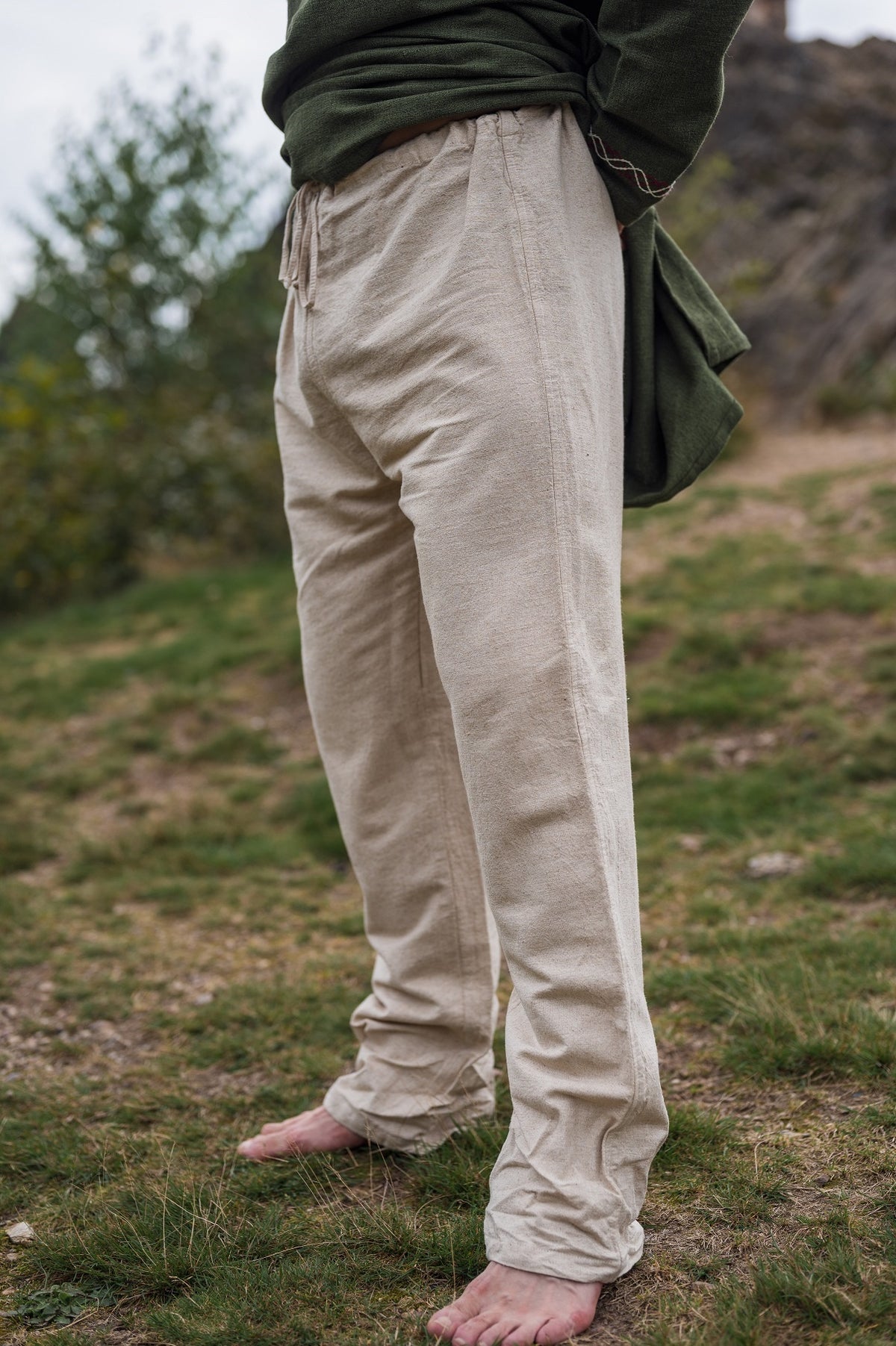 Vikingebukser i hør, natur