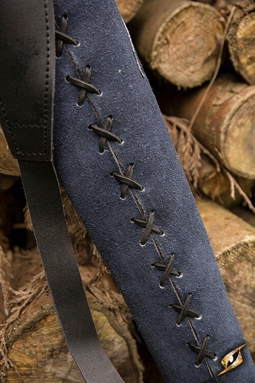 Faretra arciere blu-nero