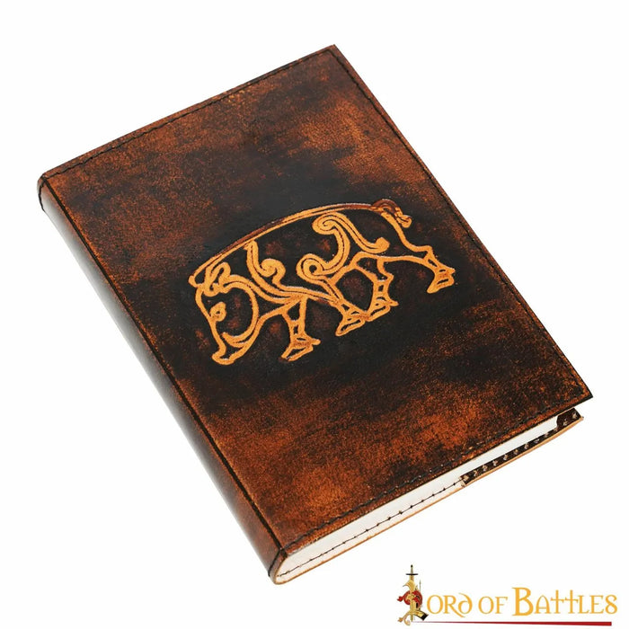 Carte din piele porc celtic Knochnagael