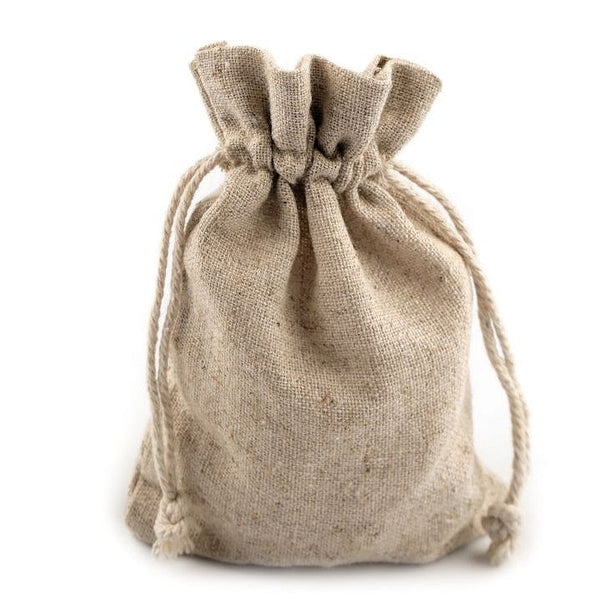 Linnen bag 10 x 14 cm