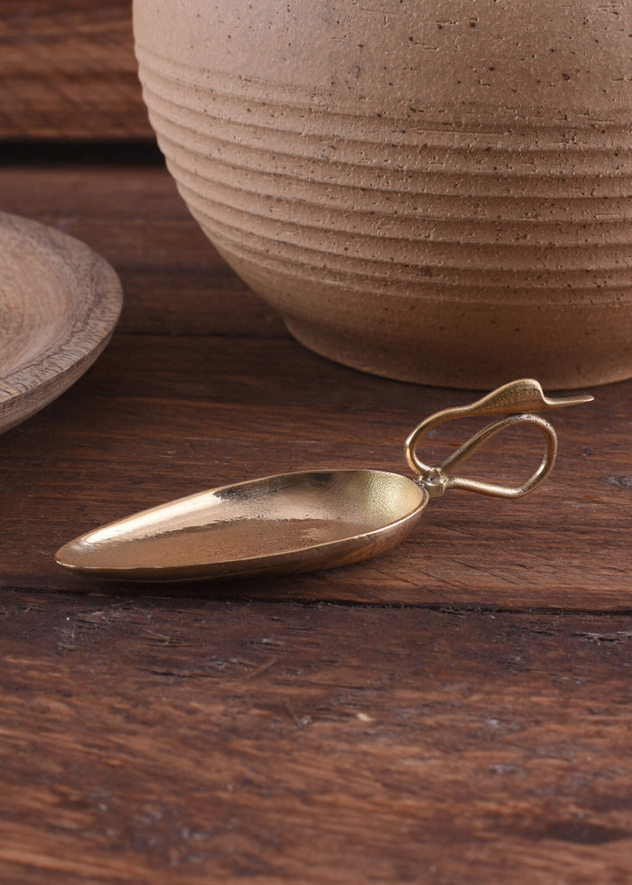 Brass cignus (Roman spoon)