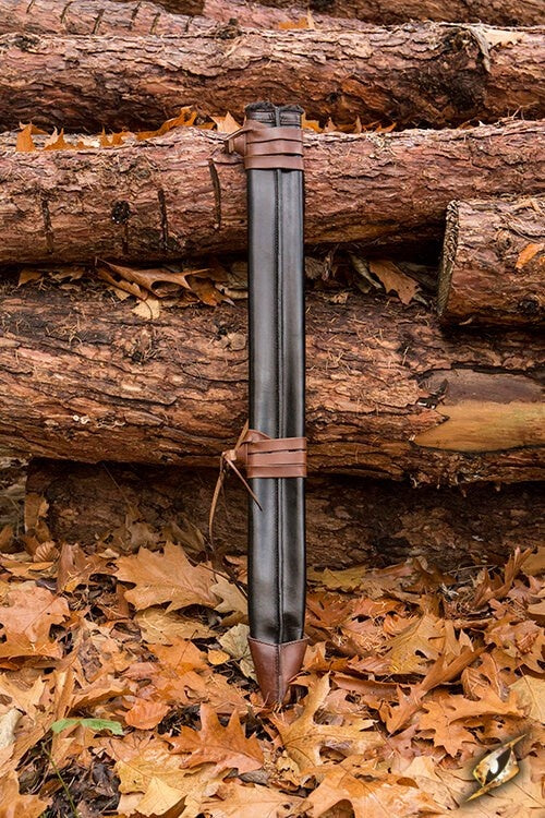 Pochwa na miecz LARP, rozmiar L, prawa, czarna