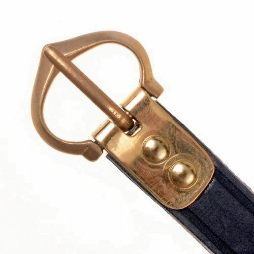 Cinturón Beaufort siglos XIV–XV, negro, 151 cm