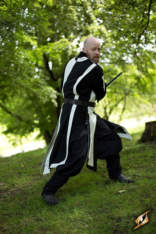 Våbenkjortel Geoffrey, sort-hvid