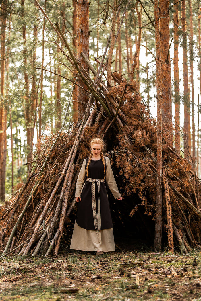 Okrycie wierzchnie Sigrid, brązowe