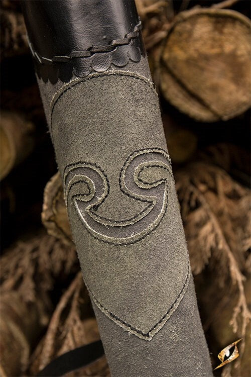 Köcher Archer, grau schwarz