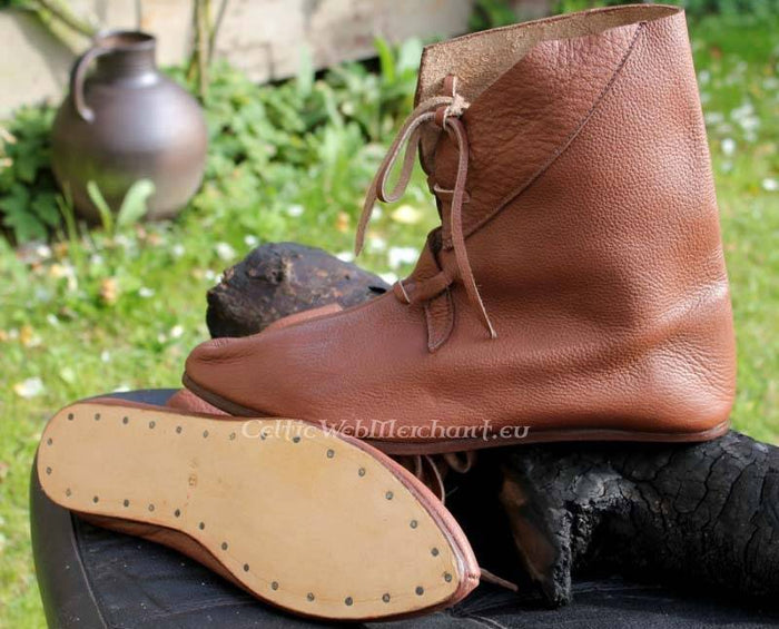 Viking boots Oseberg, brown