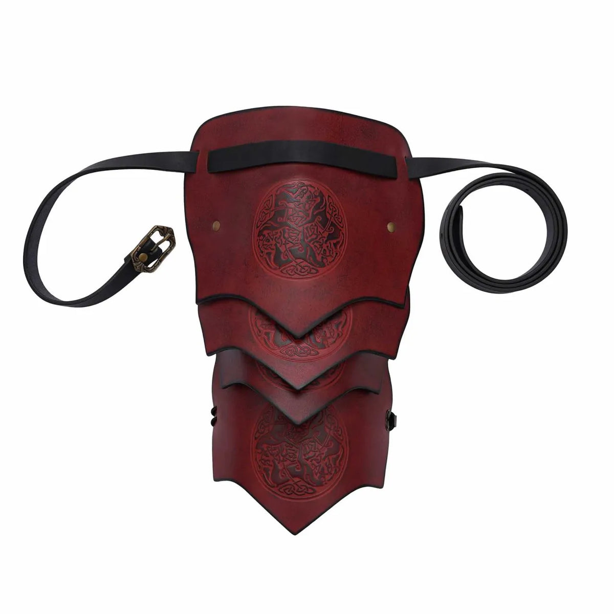 Leren pauldron Epona