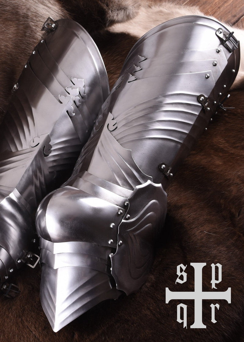 Gotische Cuisses, Oberschenkelpanzer, 1,6 mm