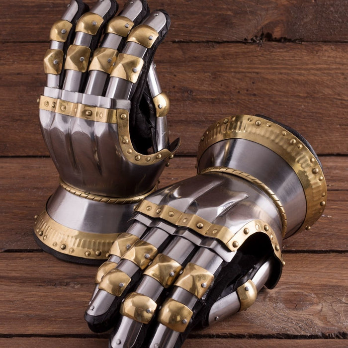 Medieval Hourglass Gauntlets Churburg, 1.2 mm