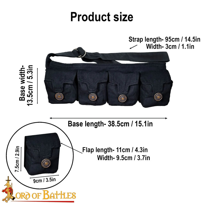 Sac d'aventurier Eldric, naturel