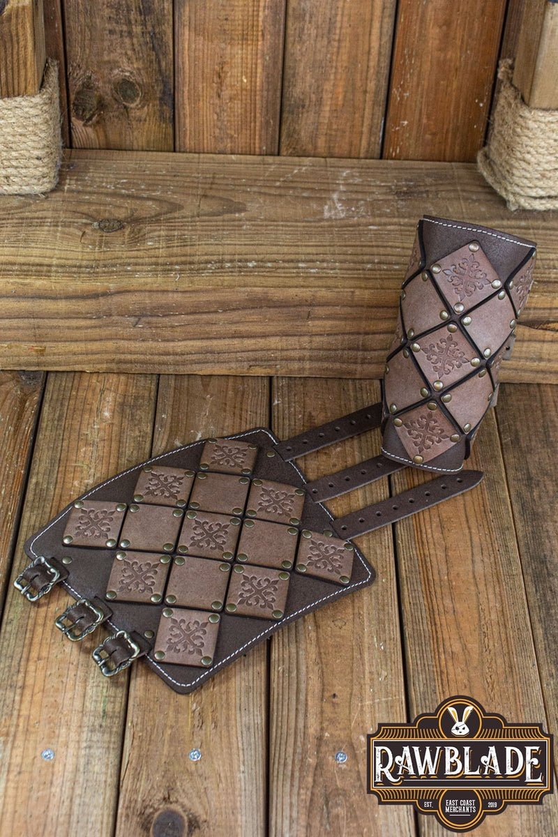 Lombard Armschienen, braun