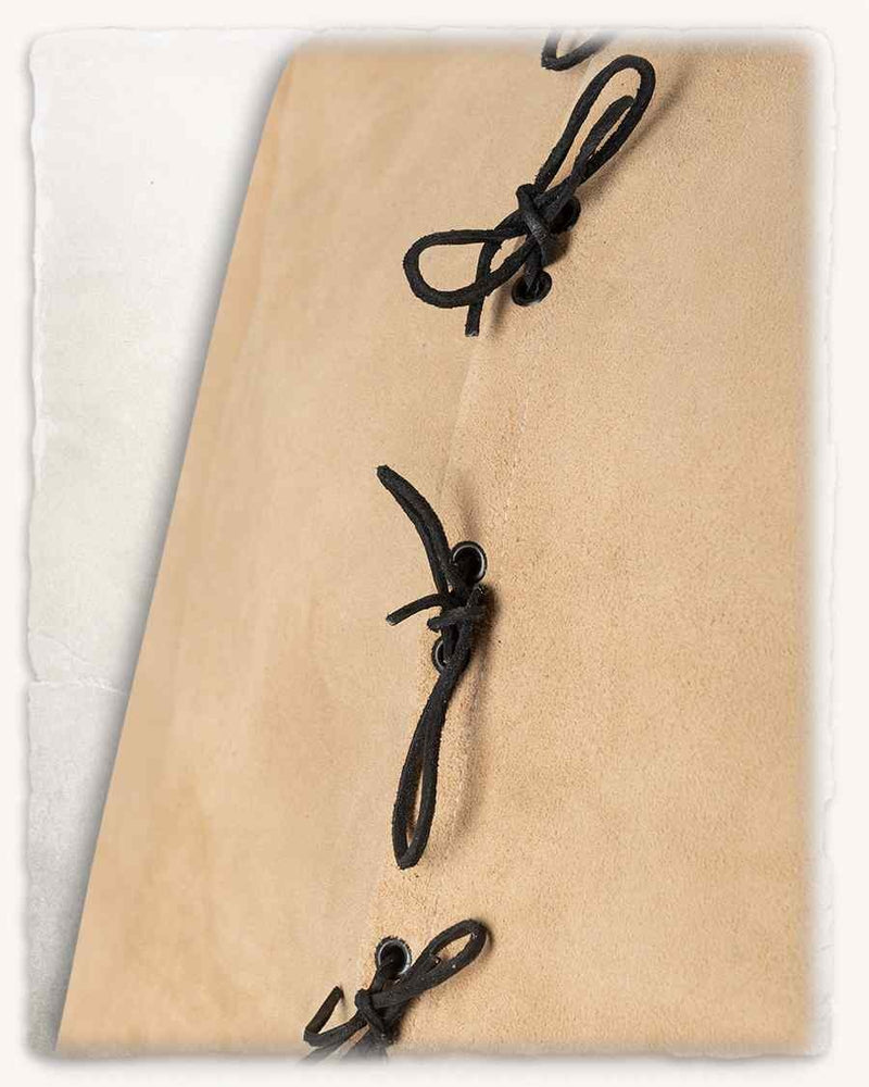 Giacca in suede del XVII secolo Tilly, color sabbia (buffcoat)