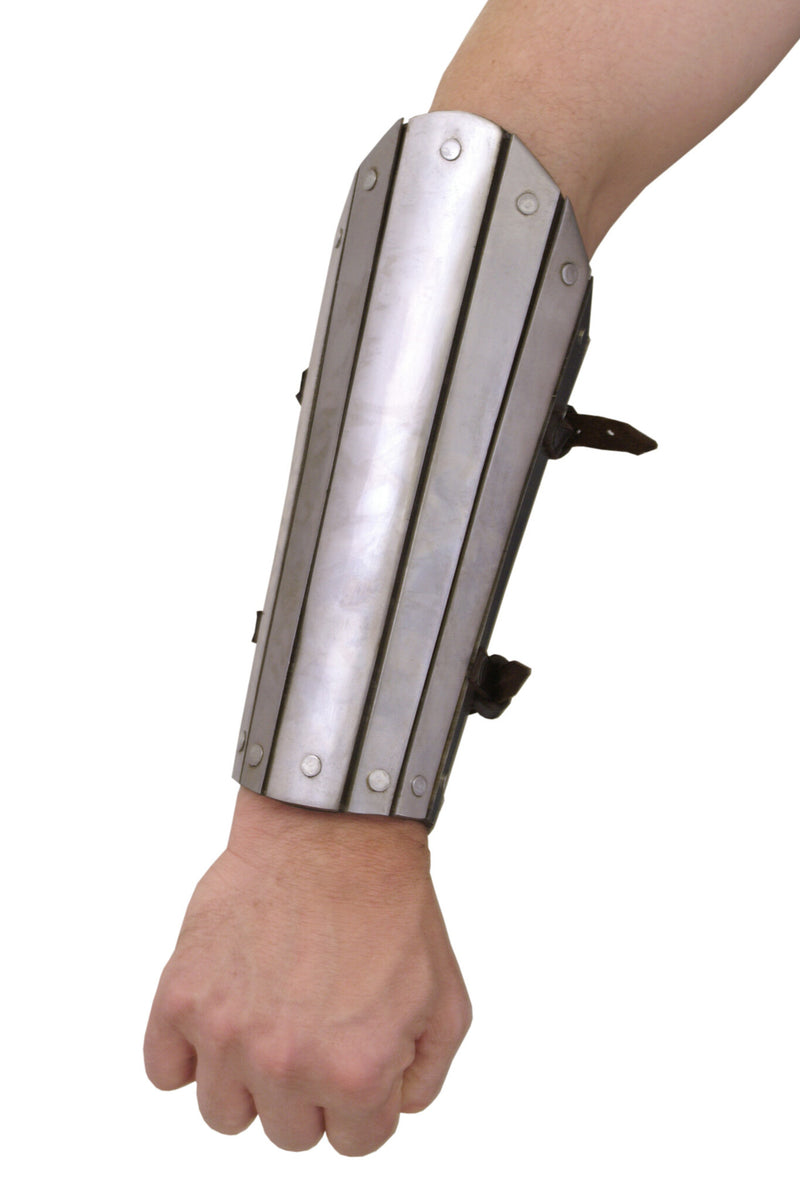 Stählerner Bracer, Unterarmschutz, 1,6 mm