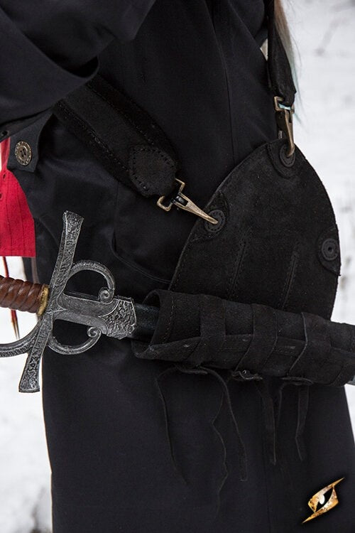 Bandolera pirata, negra