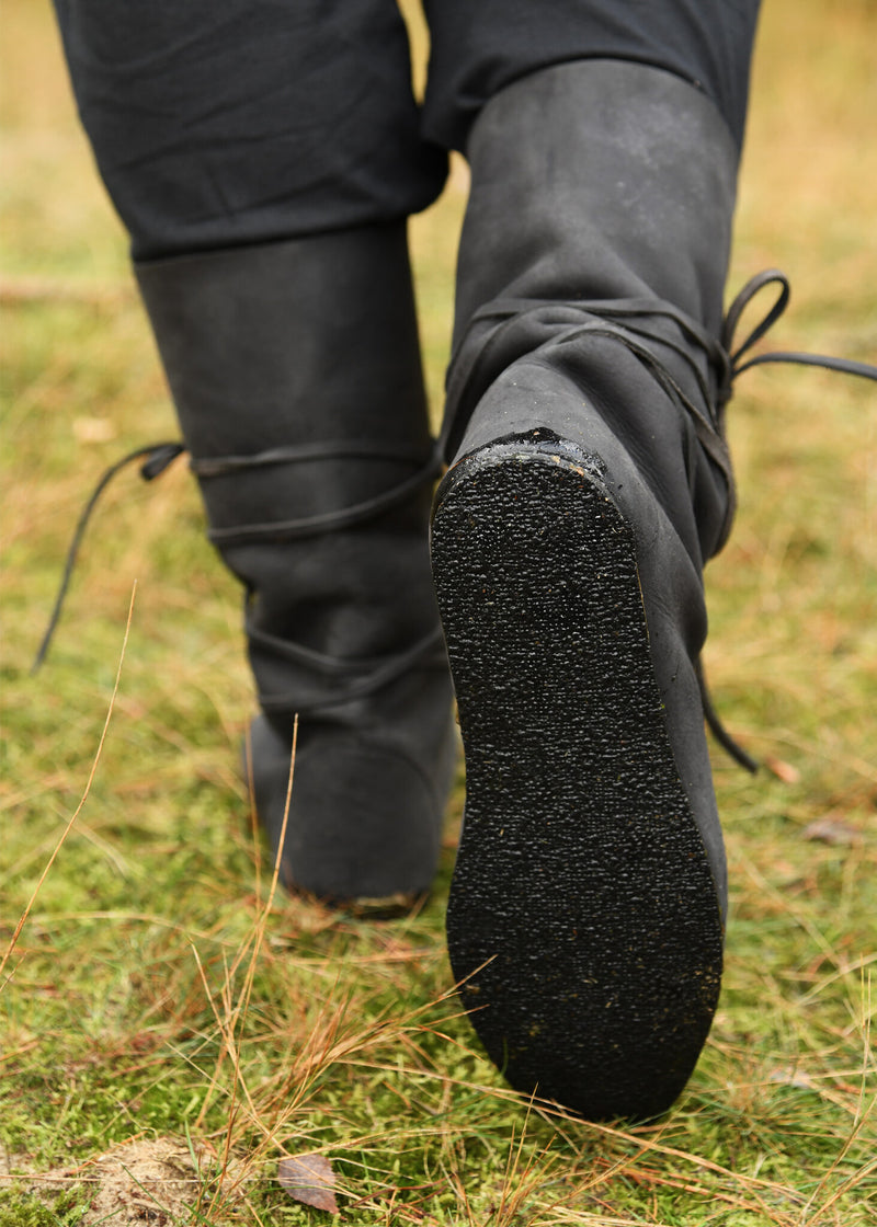 Bottes vikings Oseberg, noir