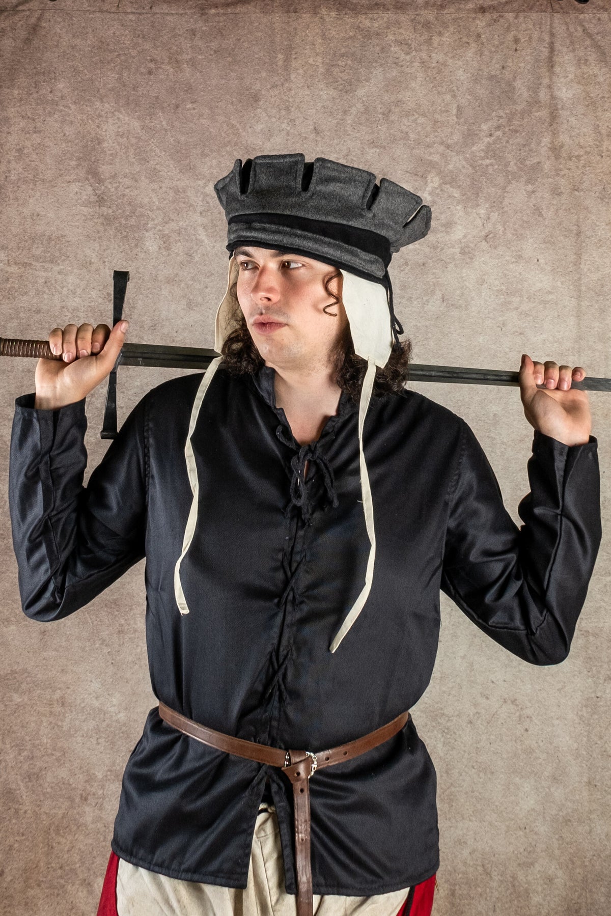 Pourpoint Leonhardt, noir