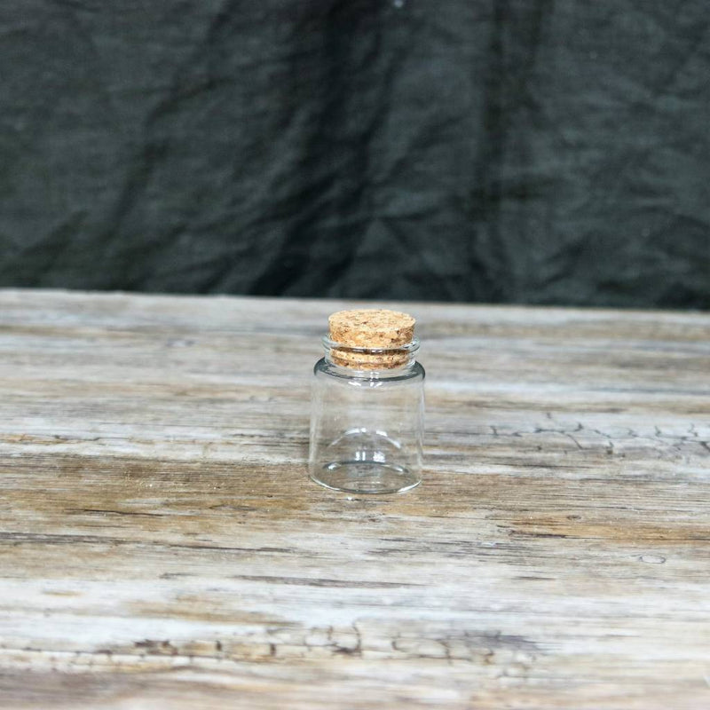 Historisk rund glasburk