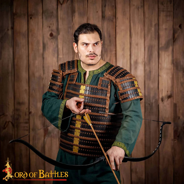 Vikingelamelpanser Visby, bronzeret