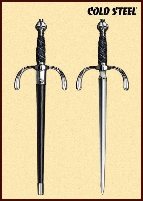 Cold Steel main gauche, sharp