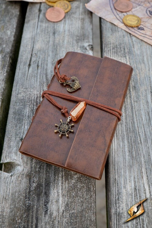 Journal de pirate brun