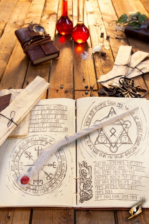 Baguette de druide, blanc